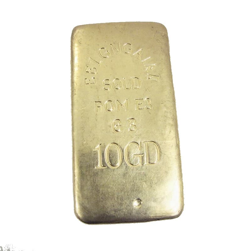 Gold bar, 100 grams