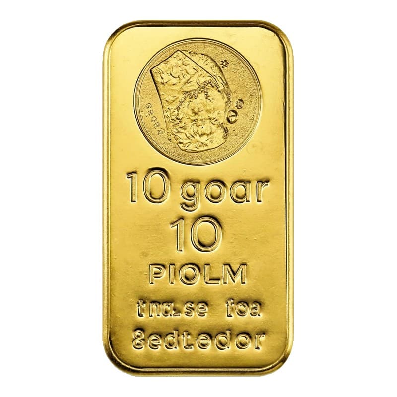 Gold bar, 10 grams